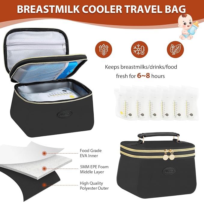 PIIOSER Breast Milk Cooler Bag - Image 2