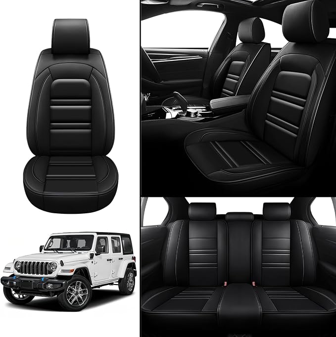 Seat Covers for JP Wrangler 2007-2025 | 5-Seats Leather Seat Covers - Image 2