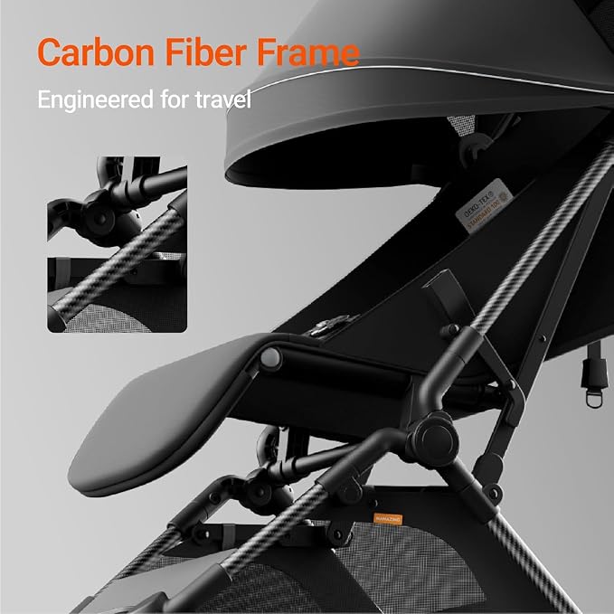 MAMAZING Lightweight Baby Travel Stroller - Image 3