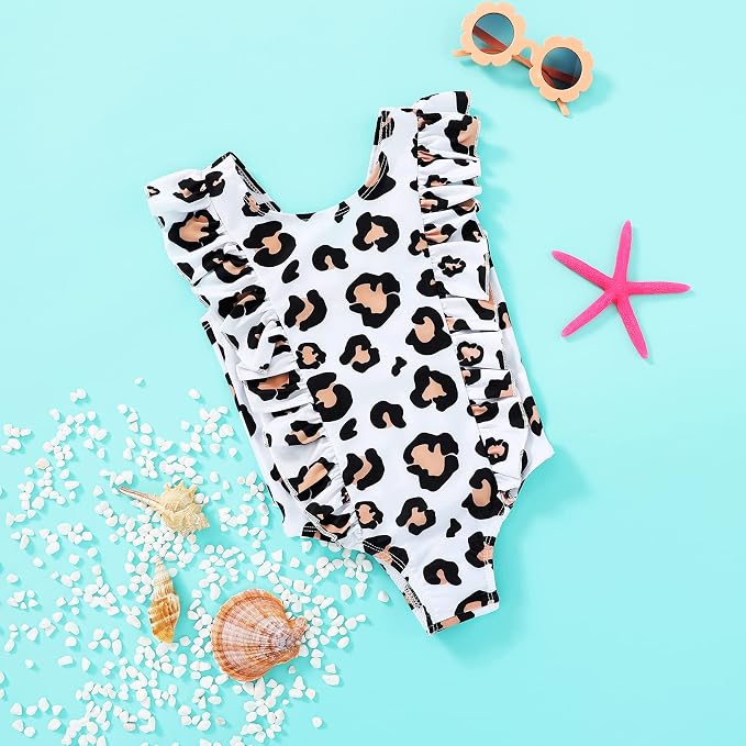 Happy Town One-Piece Infant Toddler Baby Girl Summer Swimsuit Watermelon - Image 2