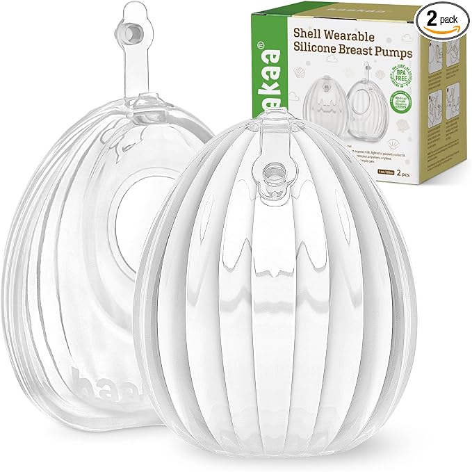haakaa Wearable Breast Pump, Silicone Shell Breast Pump by haakaa