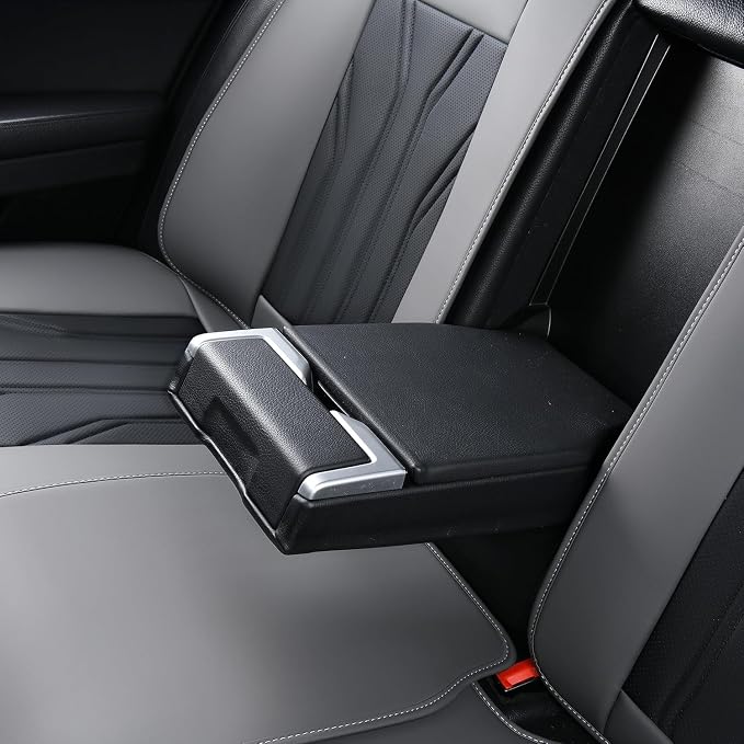 FLORICH Rear Seat Covers Leather Car Seat Covers Waterproof Back Seat Cover - Image 5