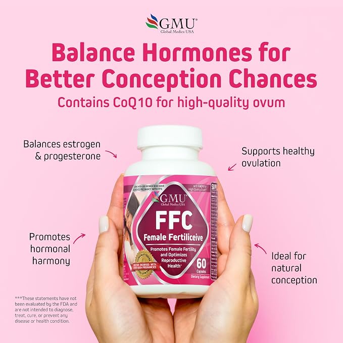 FFC Female Fertiliceive -Clinically Tested Hormonal Support Formula |65% - Image 3