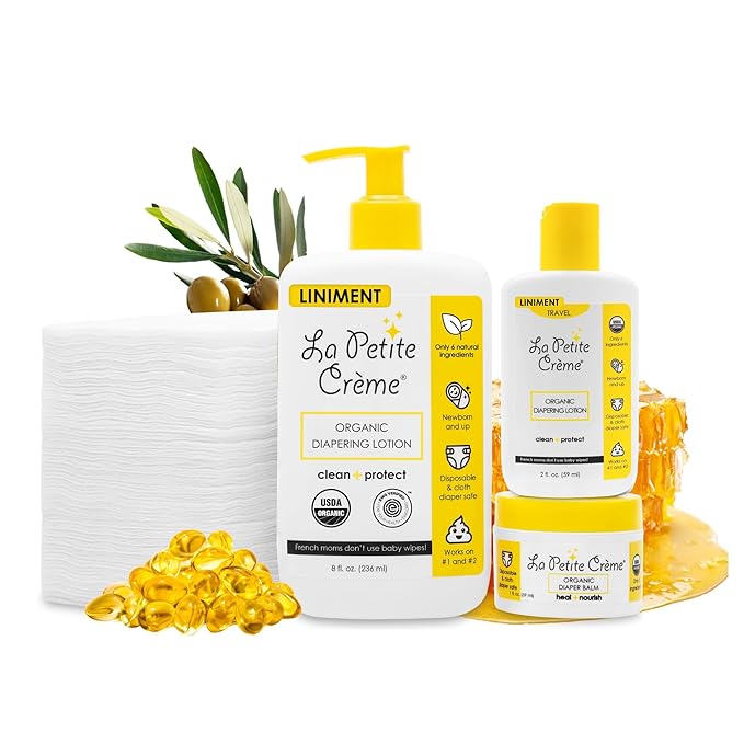 La Petite Creme Premium French Diapering Gift Set: Includes Organic Diapering by LaPetiteCreme