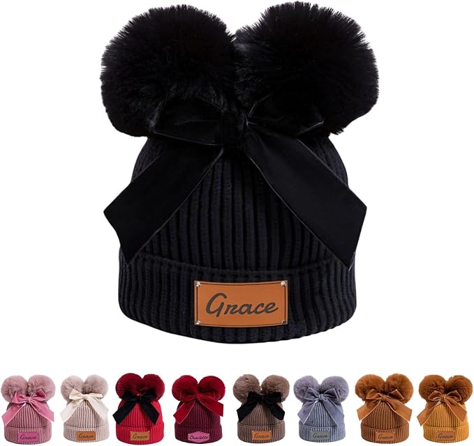 Personalized Toddler Beanie Hat by Duckbe