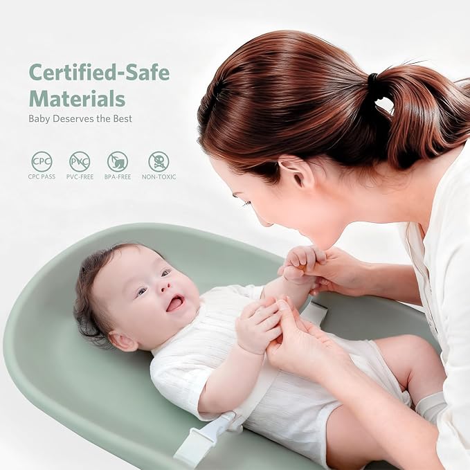 Waterproof Baby Changing Pad in EVA Foam, Wipeable & Quick Clean, Light & - Image 3