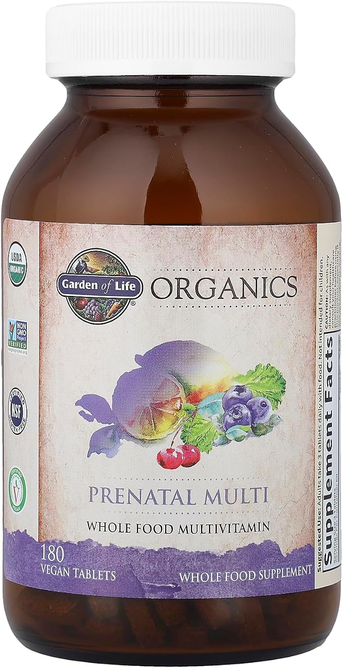 Garden of Life Organics Women’s Prenatal Multivitamin - Image 4