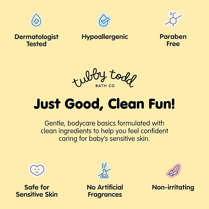 TUBBY TODD Bubble Bath for Kids, Toddlers & Babies - Image 7