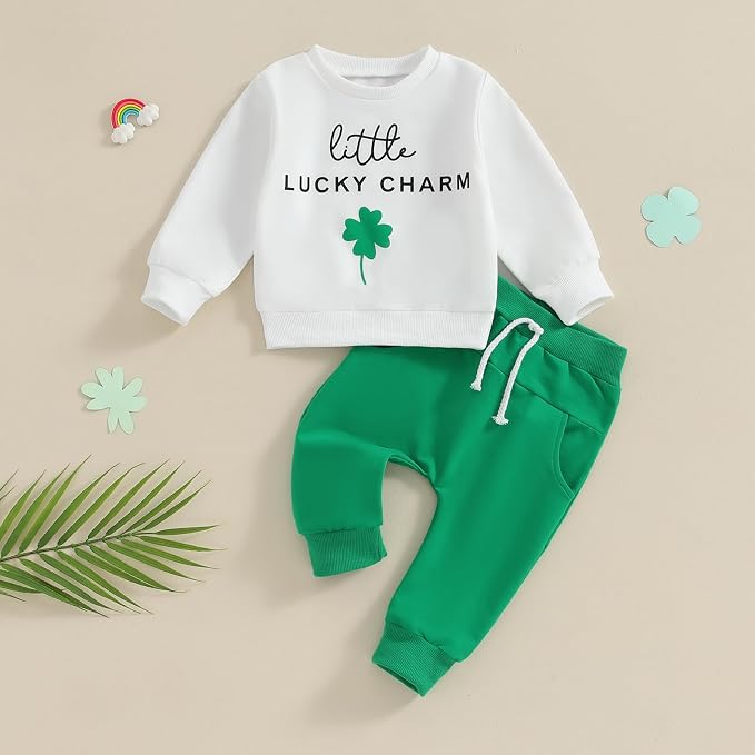Fernvia Toddler Baby Girl Clothes 3 6 9 12 18 24 Months Fall Outfits Solid Long - Image 2