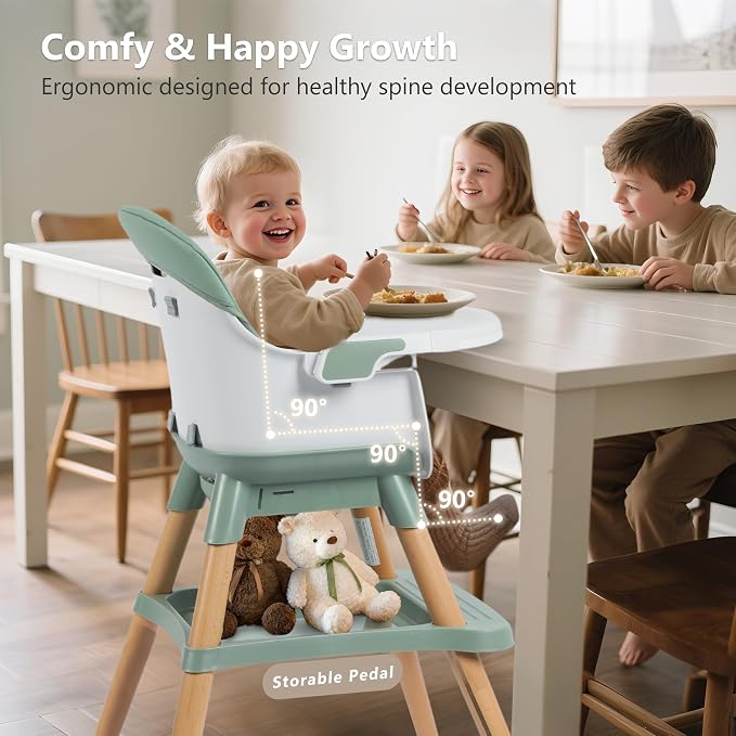 Kinder King 7 in 1 Baby High Chair - Image 4