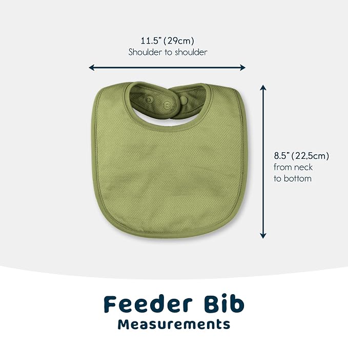 Tiny Twinkle 8 Pack Baby Bibs for Drooling and Teething – Waterproof & - Image 4