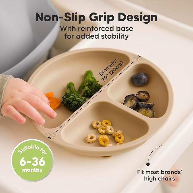 KeaBabies Suction Plates with Lids - Image 7