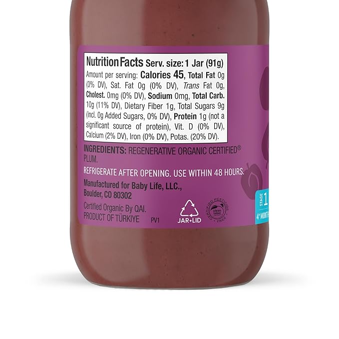 Babylife Organics Stage 1 – Heavy Metal Safe, Organic Baby Food - Image 2