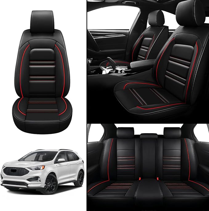 Seat Covers for Ford Edge 2007-2024 | 5-Seats Leather Seat Covers - Image 2