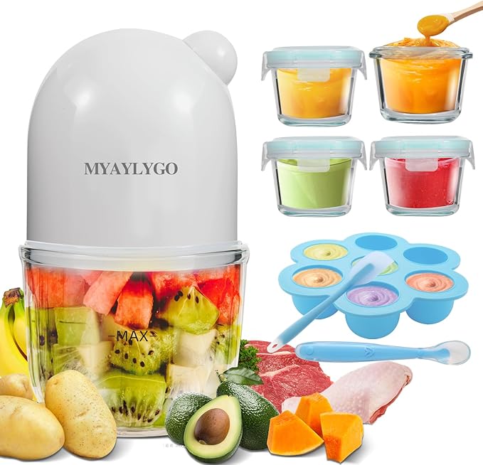 Baby Food Maker & Food Processor, Upgraded 14-in-1 Baby Food Blender, Puree by MYAYLYGO