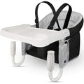 Fast Hook On Chair with Dining Tray, Fold-Flat Storage and Tight Fixing Clip by TOONOONBabyHookChair