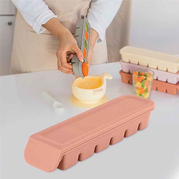 Silicone Freezer Trays with Lid, 2ea 1oz 6 Section - Image 8