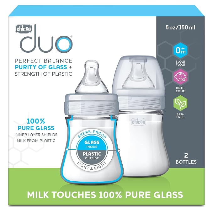 Chicco Duo 5oz. Hybrid Baby Bottle - Image 2