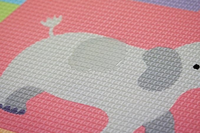 Baby Care Play Mat 73’’ x 49’’ Original One-Piece Reversible Rollable - Image 8
