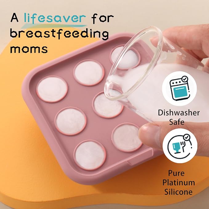 WAJIAYON Baby Food Freezer Tray Silicone Nibble Freezer Tray, Baby Fruit Food - Image 7