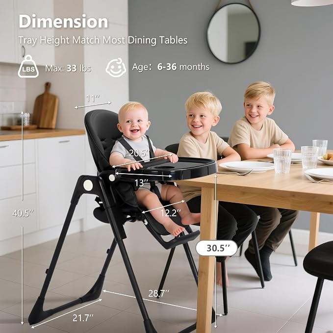 Kinder King Convertible High Chair - Image 7