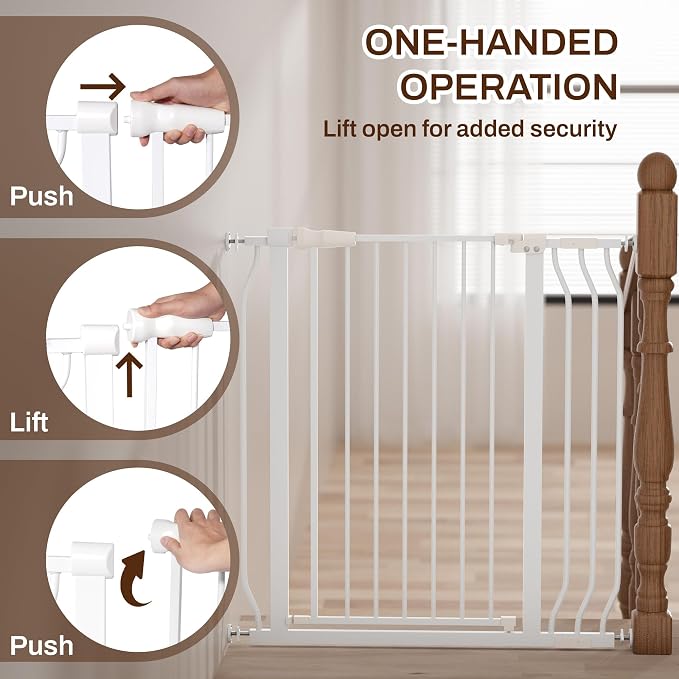 ELEVON Baby Gate for Stairs Doorways, Safety Pet Gate - Image 2