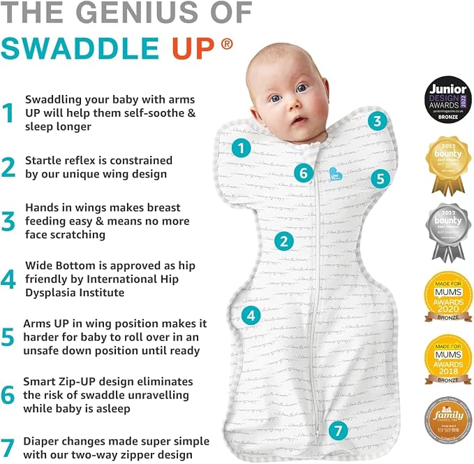 Love to Dream Organic Swaddle, Baby Sleep Sack, Swaddle Up Self-Soothing - Image 8