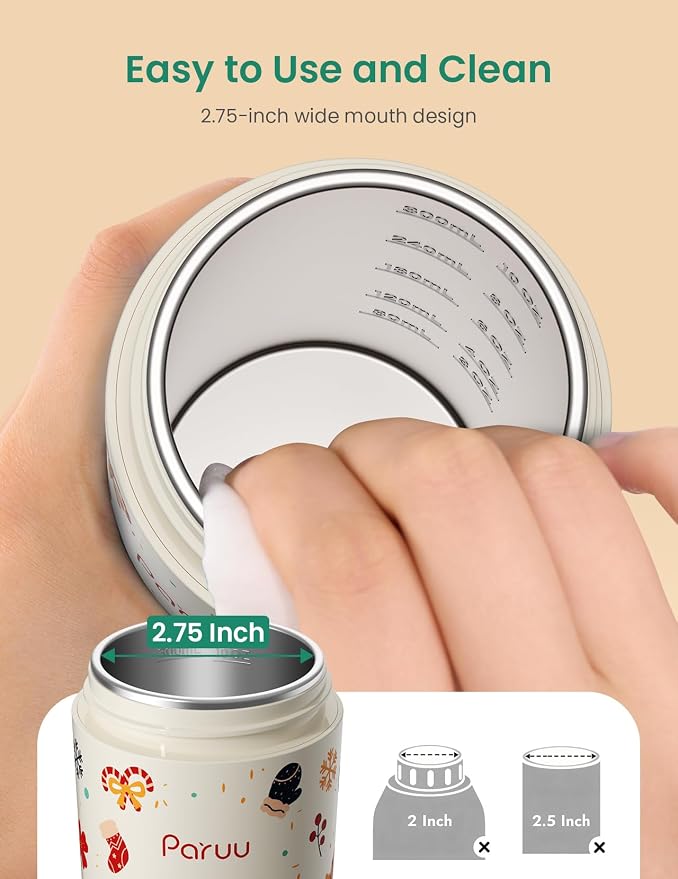 Paruu Portable Bottle Warmer for Travel, Easy-Clean Wide Mouth, Portable Milk - Image 3