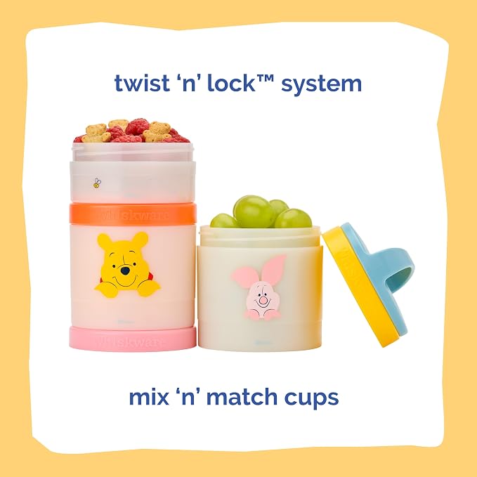 Whiskware Disney Winnie The Pooh Stackable Snack Containers - Image 3