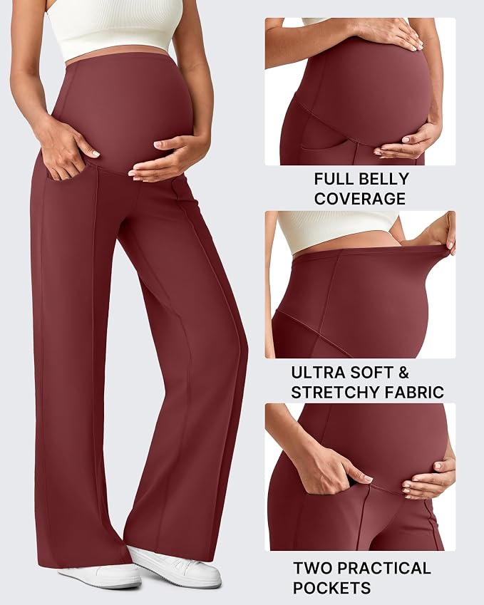G4Free Maternity Dress Yoga Pants - Image 3
