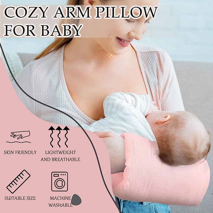 Baby Feeding Arm Pillow Breastfeeding Bottle Nursing Cozy Cradle Pillow - Image 7