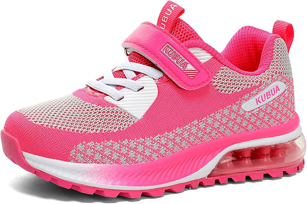 KUBUA Kids Sneakers for Boys Girls Running Tennis Shoes Lightweight Breathable - Image 2