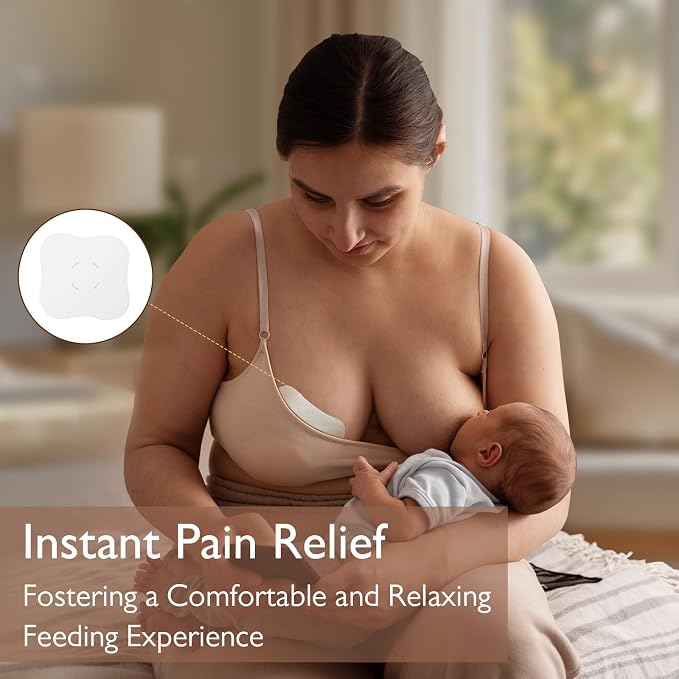Hydrogel Soothing Gel Pads for Breastfeeding: Breast Pads Reusable for Instant - Image 2