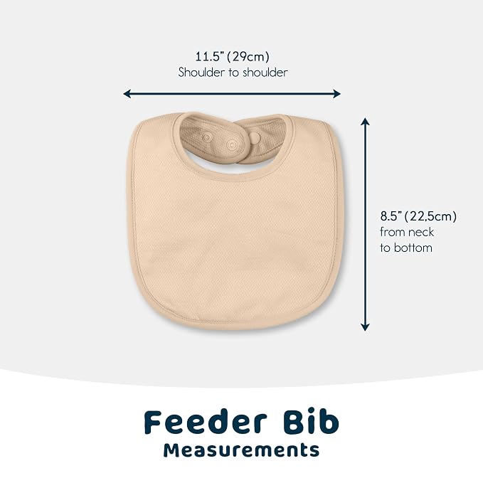 Tiny Twinkle 8 Pack Baby Bibs for Drooling and Teething – Waterproof & - Image 4