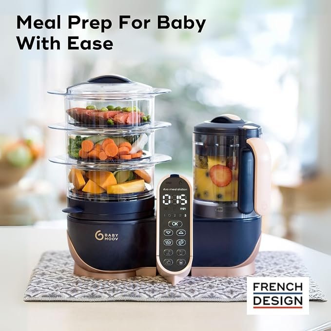 Babymoov Duo Meal Station XL, 6 in 1 Food Processor - Image 5