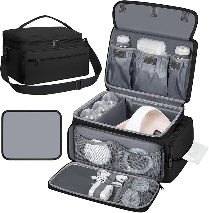 Breast Pump Bag for Spectra S1 S2, Pumping Bag by OCKLILY