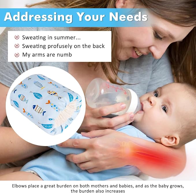 Nursing Arm Pillows for Breastfeeding, Baby Feeding Arm Pillow Portable and - Image 6