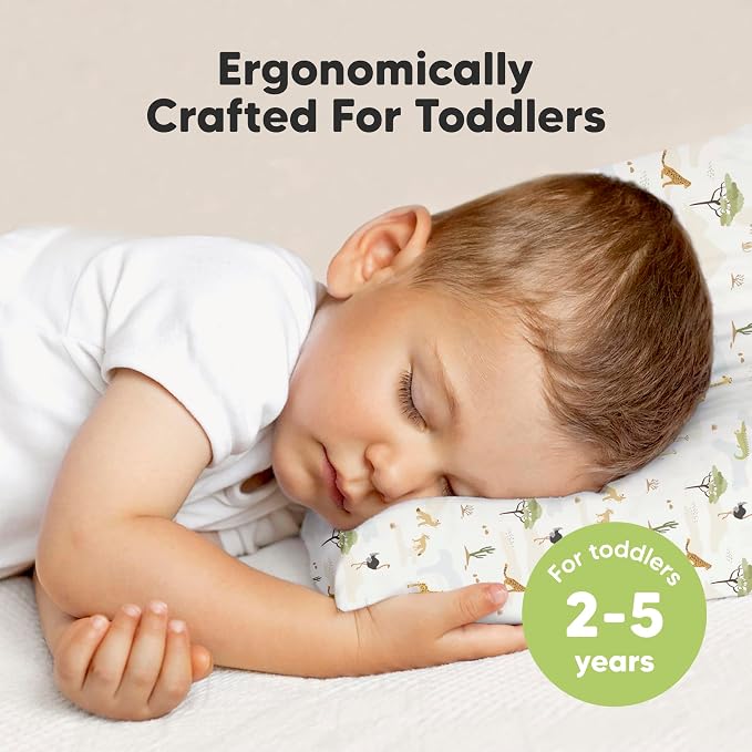 Toddler Pillow with Pillowcase - Image 2