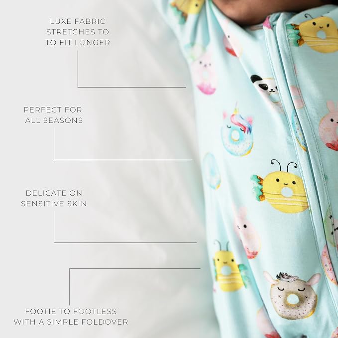 Posh Peanut Convertible Baby Sleepers - Image 4