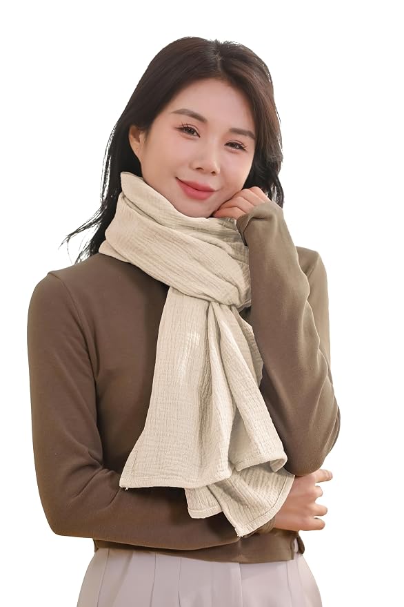 2-Pack Nursing Covers for Breastfeeding, 100% Organic Cotton Muslin - Image 9