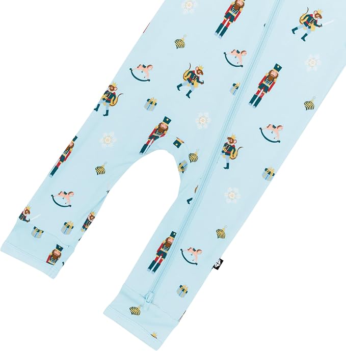 KYTE BABY Unisex Rayon Made From Bamboo Zippered Rompers 0-24 Months - Image 4