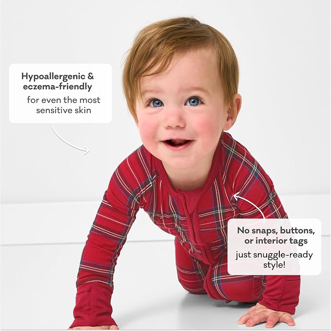 Little Sleepies Pajamas for Baby Boys & Girls, Viscose from Bamboo Baby Pajamas - Image 5