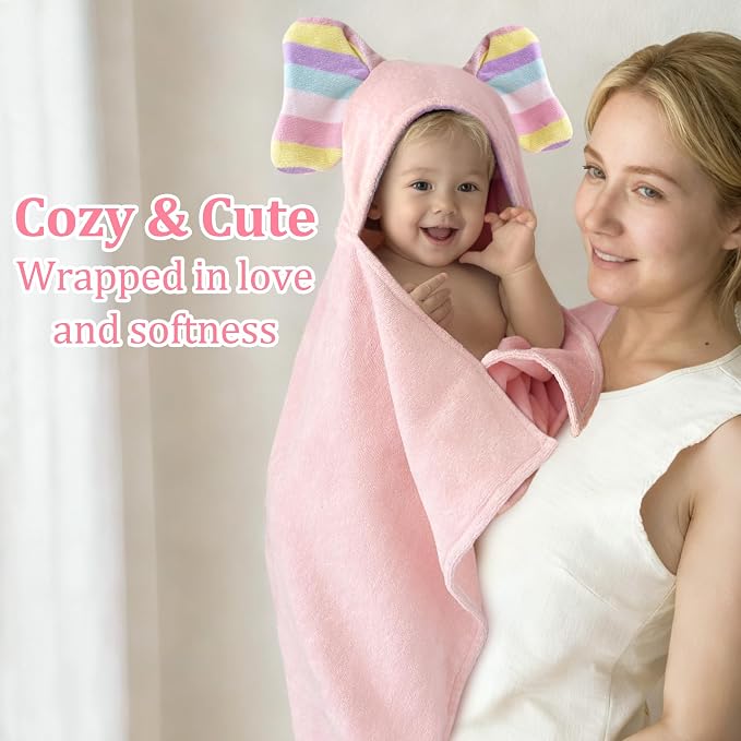 VOOVA & MOVAS Thick Baby Hooded Bath Towel - Image 6