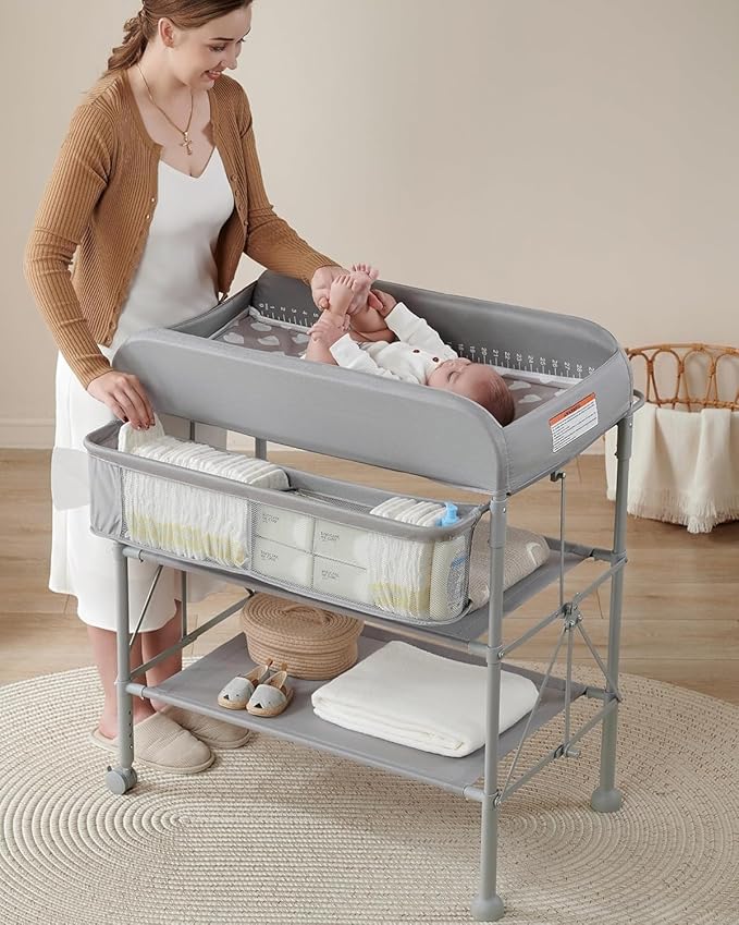 BEKA Diaper Changing Station, Portable Changing Table by BEKA
