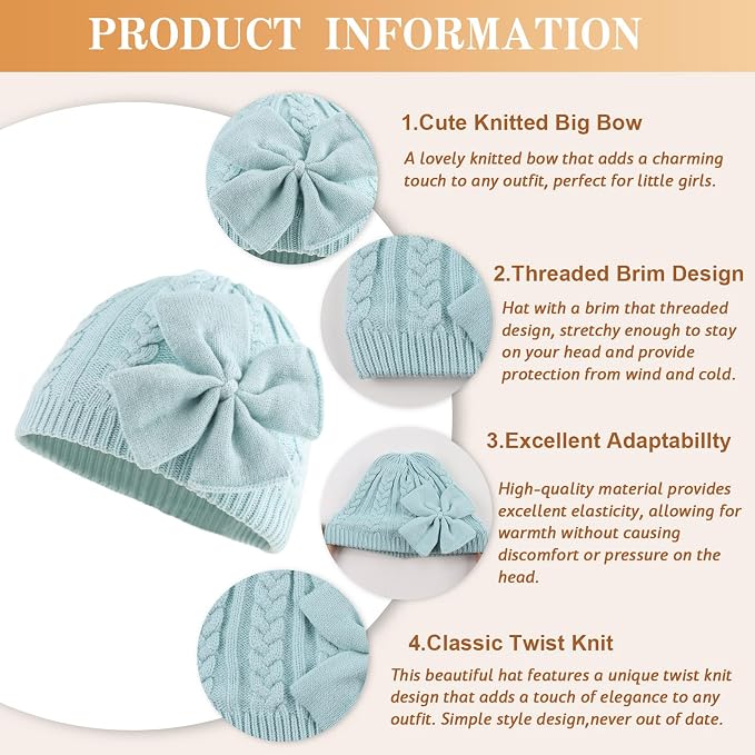 JANGANNSA Winter Warm Knitted Baby Hat - Image 4