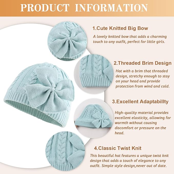 JANGANNSA Winter Warm Knitted Baby Hat - Image 4
