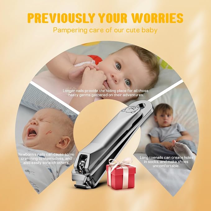 FVION Kids Nail Clippers, Small Jaw Baby Nail Clipper Trimmers - Image 6