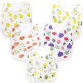 Organic Cotton Baby Bibs for Boys & Girls – Soft, Absorbent Teething & Drool by KiddyStar%C2%AE