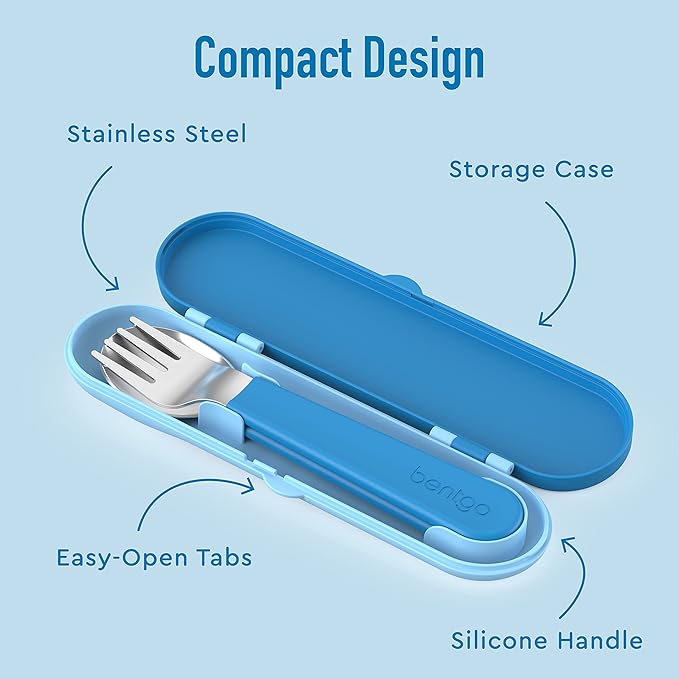 Bentgo® Kids Stainless Steel Utensil Set - Image 4
