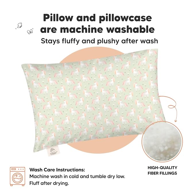 Toddler Pillow with Pillowcase - Image 4
